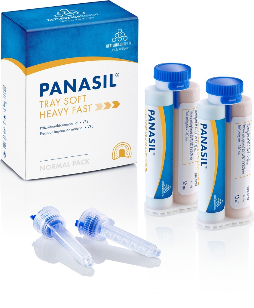 Panasil tray Soft Heavy Normal pack 2x50ml