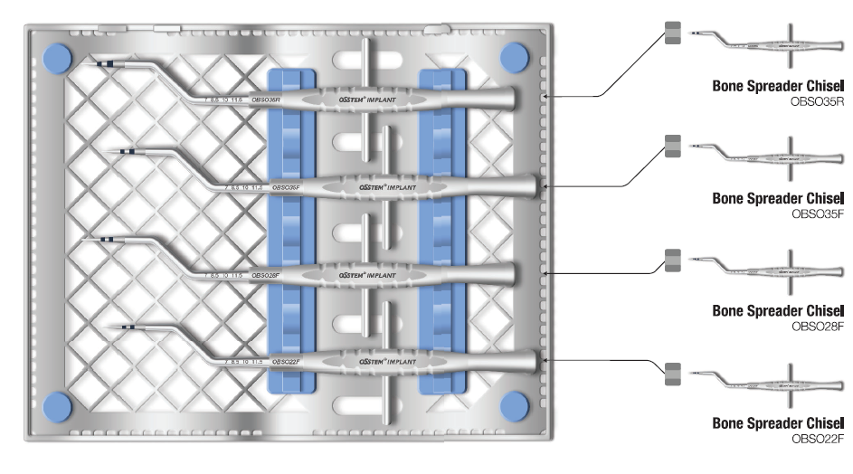 Osstem Bone Spreader Kit