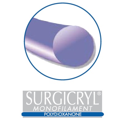 SMI Surgicryl® Monofilament DS-19 3-0 3/8 12 kpl