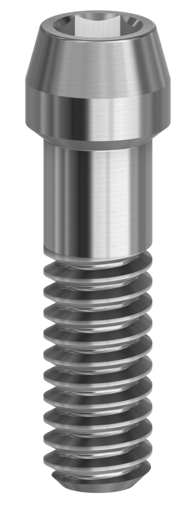 DESS CONIC EVO Screw 4.2 on implant uncoated