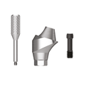 [GS17MAM4820] Osstem TS Multi Angled Abutment (Mini, G/H2.5, 17°)