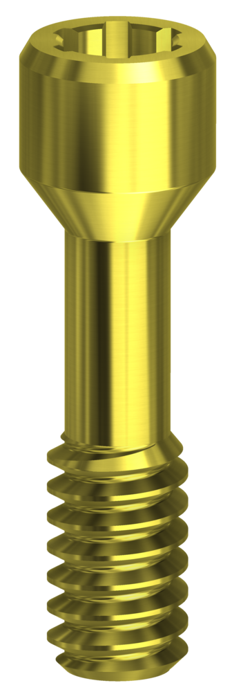 DESS Screw UG compatible with Nobel Active® & Replace® CC NP/3.5 TIN Coated