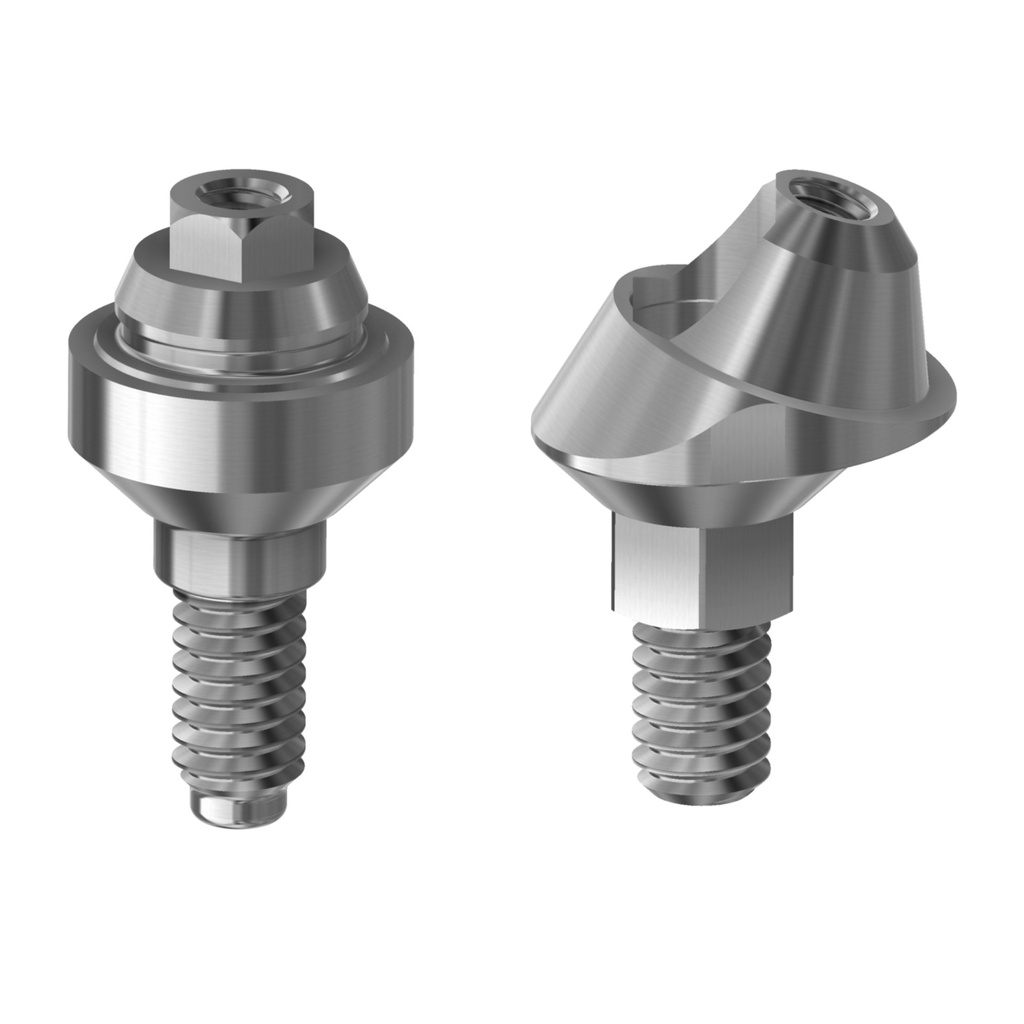 DESS Multiunit abutments INTERNAL HEX USA compatible Zimmer/Zimvie® Screw-Vent