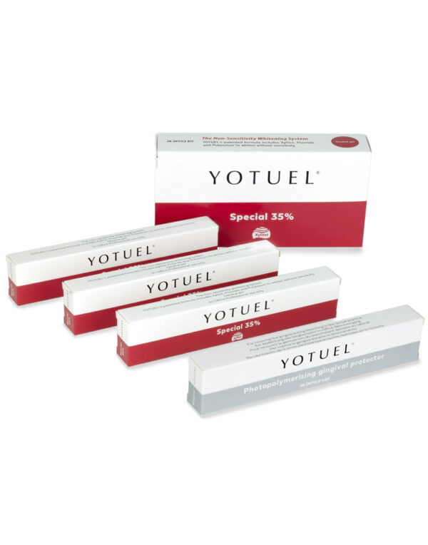 [PF10082000002] YOTUEL® Special 35 % HP 3 x 2,5 ml tuplaruiskua + 1 x iensuoja 3 ml