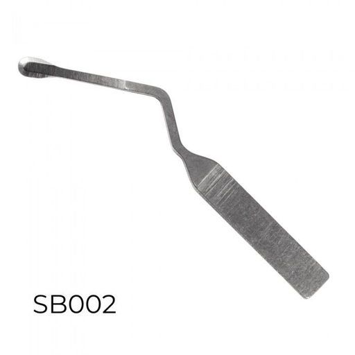 [SB002] Single use "spoon blade" MJK Instruments - folded - Size 2 - 10 kpl/pkt