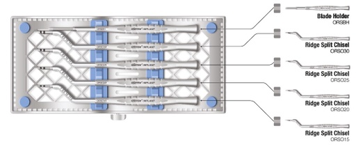 [ORSOK] Osstem Ridge Split KIT (offset)