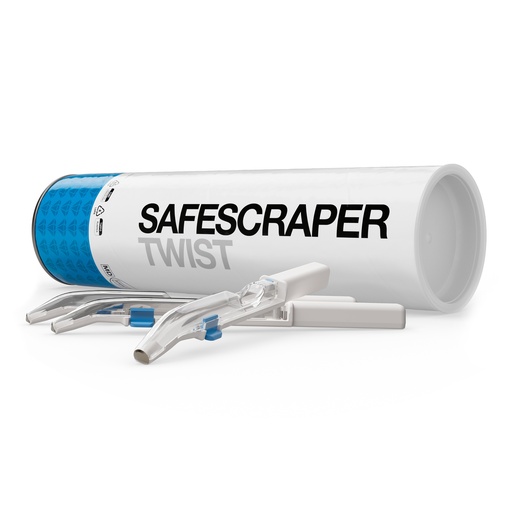 [3987] Meta Safescraper® Twist curve (3 kpl/pkt)